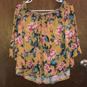 Off the shoulder top